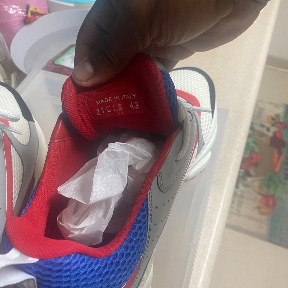 Christian Dior sneakers size 43 aka us size 10 .